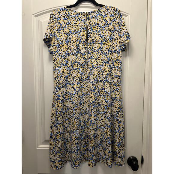 Michael Michael Kors Women’s Short Sleeve Floral Print Mini Dress Size 1X Multi - Picture 3 of 3